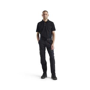 BLAKLADER - 144818329900D104 Pantaloni Industry stretch con tasca per ginocchiere Nero-EAN 7330509759936 PANTALON DE TRAVAIL - Product Image 3