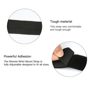 KAMPHO Dragonne de télécommande adaptée à la caméra de sport <span class=keywords><strong>GoPro</strong></span> <span class=keywords><strong>Hero</strong></span> <span class=keywords><strong>9</strong></span>/8/7 Télécommande Wi-Fi Noir Accessoires - Product Image 3