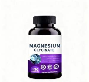 नीम मैग्नीशियम ग्लाइकेनेट निजी लेबल वयस्क खेल पूरक नींद के लिए 400 मिलीग्राम 500 मिलीग्राम कैप्सूल - Product Image 1