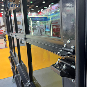 Porte de <span class=keywords><strong>garage</strong></span> automatique à double vitrage Aumegi, réparation de porte de <span class=keywords><strong>garage</strong></span>, porte de <span class=keywords><strong>garage</strong></span> moderne résistante aux ouragans - Product Image 3