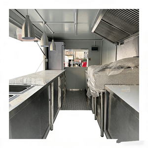 Camión de Comida Rápida con Máquina de Snacks, Waffles, Dulces, Café, Cerveza, Aluminio, Hot Dogs, Papas Fritas, Remolque de Comida para Camping - Product Image 5