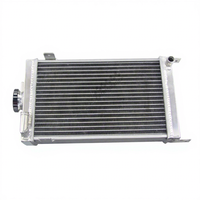 Radiateur en aluminium à 3 rangées pour boîte de vitesses de kart à essence / karting PRO