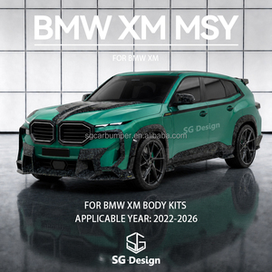 Kit de Carrocería de Fibra de Carbono Seca para BMW <span class=keywords><strong>XM</strong></span> G09 2022-2026 Estilo MSY, Piezas de Auto de Carbono Seco, Alerón Delantero, Faldones Laterales, Capó, Alerón de Techo - Product Image 2