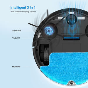 หุ่นยนต์ดูดฝุ่นและถูพื้นอัตโนมัติหุ่นยนต์สำหรับทำความสะอาดเชิงพาณิชย์หุ่นยนต์กวาดพื้นขนาดเล็ก - Product Image 5