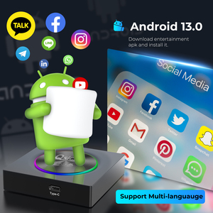 Zestech Android 13 Qualcomm 6115 4GB 64GB ai hộp Carplay Bộ chuyển đổi không dây thông minh đa phương tiện xe chơi <span class=keywords><strong>Dongle</strong></span> cho Apple - Product Image 4