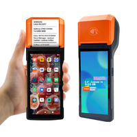 Máquina de Pago Móvil con Certificado GMS, Sistema POS Android Portátil 4G NFC, POS Portátil Económico para Lotería y Boletos sin Conexión