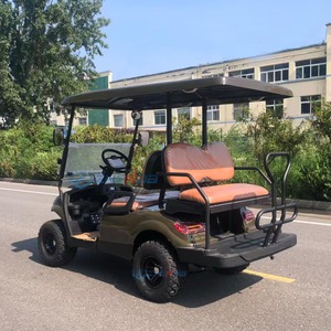 New product Brown 1+1 <b>row</b> golf cart four high-performance 60V factory custom manufacturers sell well - Product Image 1