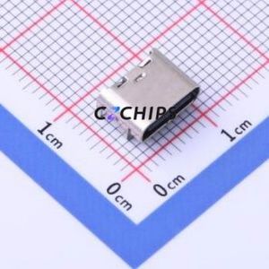 TYPE C-DB-104PWB USB Connector SMD Connector ( Connector Type: Type-C )( Gender: Female )( Mounting Type: Horizontal Mount ) - Product Image 1