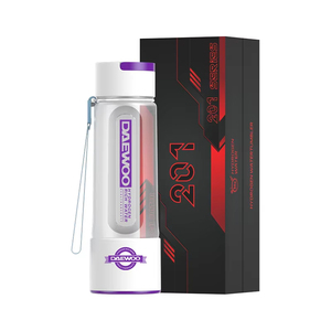 Bouteille <span class=keywords><strong>d</strong></span>'<span class=keywords><strong>eau</strong></span> hydrogénée à haute concentration 2000PPB, 450 ml, technologie SPE PEM DuPont, <span class=keywords><strong>appareil</strong></span> <span class=keywords><strong>ioniseur</strong></span> <span class=keywords><strong>d</strong></span>'<span class=keywords><strong>eau</strong></span> hydrogénée portable - Product Image 2