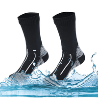 Chaussettes de sport personnalisées High-Cut Crew Chaussettes de sport respirantes et imperméables pour l'athlétisme en plein air Course Randonnée Chasse Pêche Imperméable Respirant