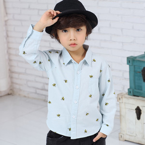 Vente en gros de t-shirts à manches longues pour enfants, personnalisés et bon marché, pour garçons - Product Image 2