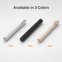 Trépied perche à selfie 2-en-1 en aluminium extensible pour téléphone, commande en gros personnalisée, directement de l'usine, avec télécommande et pince 360°