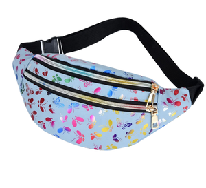 Pochette de téléphone portable en PU à imprimé animal imperméable, sac à main pour femme, sac de voyage à la taille, fermeture éclair, sac de ceinture pour festival, sac coussin - Product Image 4