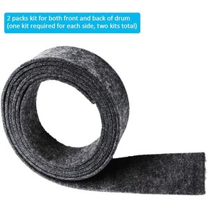 Black Felt <b>Seal</b> <b>Strip</b> For Dryer Drum Replacement 33001807 Replaces Part Number AP4043269 AH2035631 EA2035631 PS2035631 - Product Image 4