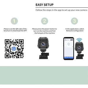 Mini Cámara Wifi de seguridad para el hogar portátil 1080P interfaz tipo C para monitorear bebés visión nocturna inalámbrica HD - Product Image 6