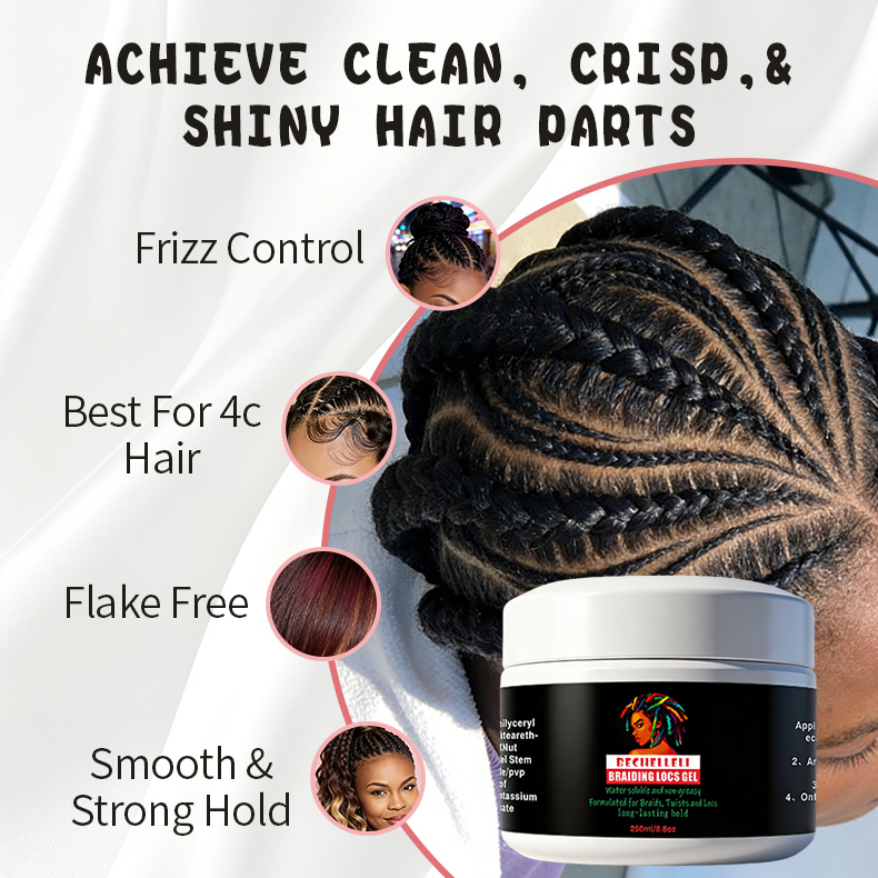 GEL POUR TRESSAGE DE LOCS