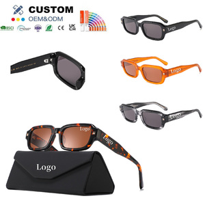 <span class=keywords><strong>Occhiali</strong></span> da Sole Vintage di Alta Qualità per Donna, Lenti Polarizzate in Acetato, per Outfit Quotidiani e Streetwear - Product Image 1