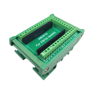 Bloc de bornes à vis pour montage sur rail <span class=keywords><strong>DIN</strong></span> pour module de développement ESP32S ESP-WROOM-32 DevKitC <span class=keywords><strong>ESP32</strong></span> WIFI double cœur CPU - Product Image 1