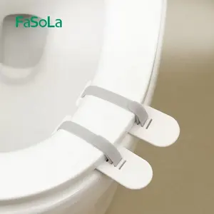 Foldable शौचालय सीट उठाने संभाल पोर्टेबल लिफ्ट बढ़ा कम ढक्कन संभाल पकड़ से बचने छू समायोज्य शौचालय कवर चोर