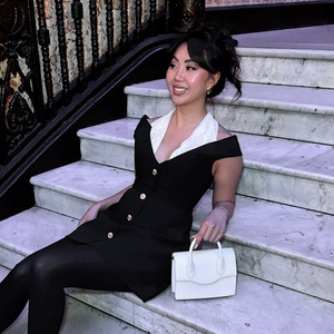 Nuovi <span class=keywords><strong>Abiti</strong></span> Casual da Donna con Bottoni, Maniche a Sbuffo, Scollo a V Profondo, Linea ad A, Sexy con Ritagli, <span class=keywords><strong>Mini</strong></span> <span class=keywords><strong>Abiti</strong></span> Eleganti per Feste - Product Image 5