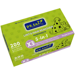 Secador suavizante de tela <span class=keywords><strong>Dr</strong></span>. Easy con el mejor olor personalizado, hojas desechables ecológicas saludables para ropa de forma sólida - Product Image 5