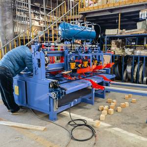 Machine d'assemblage de palettes en bois Stringer, ligne de production de palettes Euro Block - Product Image 1