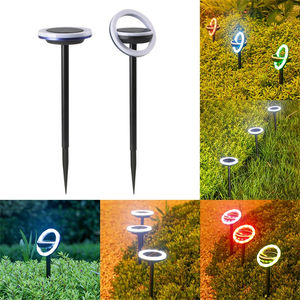 Luces Solares para Camino, 12 LED, Luces Solares Giratorias para Exteriores, IP65, Impermeables, para Jardín, Patio, Camino de Entrada, Césped - Product Image 5
