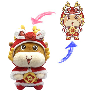 CustomPlushMaker, Fabricante de Peluches Personalizados, Muñecas de Diseño Personalizadas, Peluches Estilo Chibi, Fabricantes de Muñecas de Peluche Kpop - Product Image 2