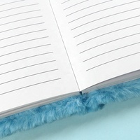 Nouveau Notebook licorne en peluche A5 de haute qualité, portable, Design personnalisé, mignon et personnalisé en peluche, collection