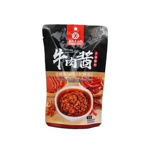 Plastic Food Grade Soup Packaging Bag, Retort Pouch Soup And Sauce Packaging