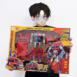 Jouets pour enfants Jouets éducatifs en plastique Jouets robots déformables pour enfants - Product Image 2