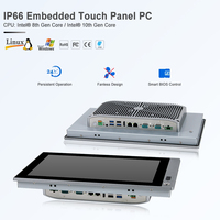 Panel PC Innoaiot de Fábrica, Sin Ventilador, Totalmente Plano, IP66, Compatible con OEM y ODM para Sistemas de Control de Automatización