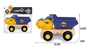 PANDAS, <span class=keywords><strong>camión</strong></span> <span class=keywords><strong>de</strong></span> dinosaurio fundido a presión <span class=keywords><strong>grande</strong></span>, <span class=keywords><strong>juguete</strong></span> <span class=keywords><strong>de</strong></span> plástico deslizante, rueda libre, Tyrannosaurus T-Rex Triceratops, <span class=keywords><strong>camión</strong></span> volquete para niños - Product Image 2