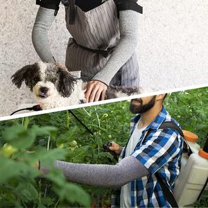 Guantes de Trabajo de Cocina Antideslizantes, Duraderos, Lavables, Resistentes a Desgarros, Grises, con Protección de Brazo HPPE Nivel 5 AmpsafeX al por Mayor - Product Image 5