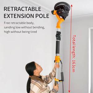 Steeltreks Matériel et outils électriques en gros : Appareil de plâtrage mural 220V pliable avec poignée large et éclairage, en vente - Product Image 6