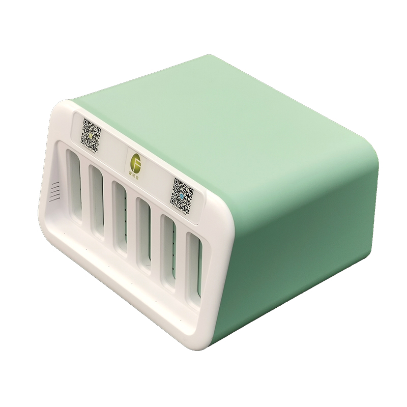 Scan code charging 6slots shared power bank rental station