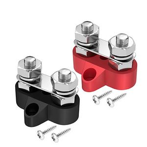 12-48V nhiệm vụ nặng nề pin thiết bị đầu cuối phân phối điện khối thiết lập M8 đinh tán cách điện thanh xe buýt cho ô tô/Biển/Xe Tải - Product Image 5