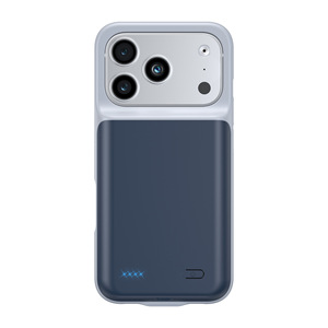 Étui de téléphone portable 2-en-1 avec charge sans fil, portable, pour <span class=keywords><strong>iPhone</strong></span> 18 <span class=keywords><strong>Pro</strong></span> Max 17 16 15 14 13 12 <span class=keywords><strong>11</strong></span>, <span class=keywords><strong>batterie</strong></span> lithium extensible - Product Image 2