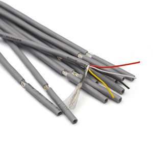 기타 픽업 출력 케이블 4 전도 + 5P 단자 450MM 코일 분할 케이블 블랙 플러그 다이렉트 그레이 - Product Image 4