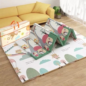 Manta de espuma XPE para niños, tapete de juego de espuma suave para gatear, juguetes para niños, <span class=keywords><strong>alfombra</strong></span> <span class=keywords><strong>plegable</strong></span> de actividades con bolsa de regalo - Product Image 1