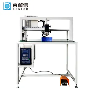 Desktop Li battery spot welding machine 0.3mm household batch semi auto battery welder with Foot Pedal