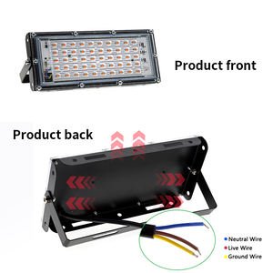 הנמכרים ביותר משומשים חממה לגדול אורות למכירה ספקטרום מלא הידרופוניקה עמיד למים צמיחה הוביל מנורה עבור צמחים אור - Product Image 6
