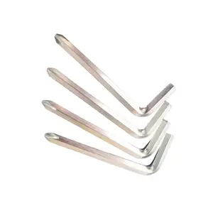 Hex Key Wrench With Phillips Screwdriver Wrench L-type Torque Cross Dead Allen Wrench M4 M5 M6