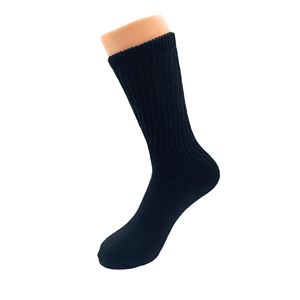 Chaussettes longues en coton pour femmes, mi-mollet, style classique, absorbantes, antibactériennes, avec motif brodé, pour l'automne, décontractées - Product Image 3