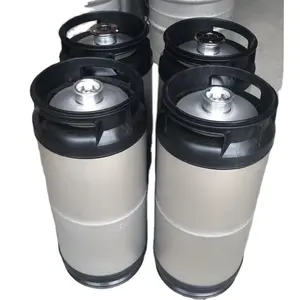 Barril de cerveja, 1/2 50 litros 15.5 galão usados fornecedores dos eua fabricação em aço inoxidável sankey vazio novo barril de preço de desconto grande barril de cerveja barril