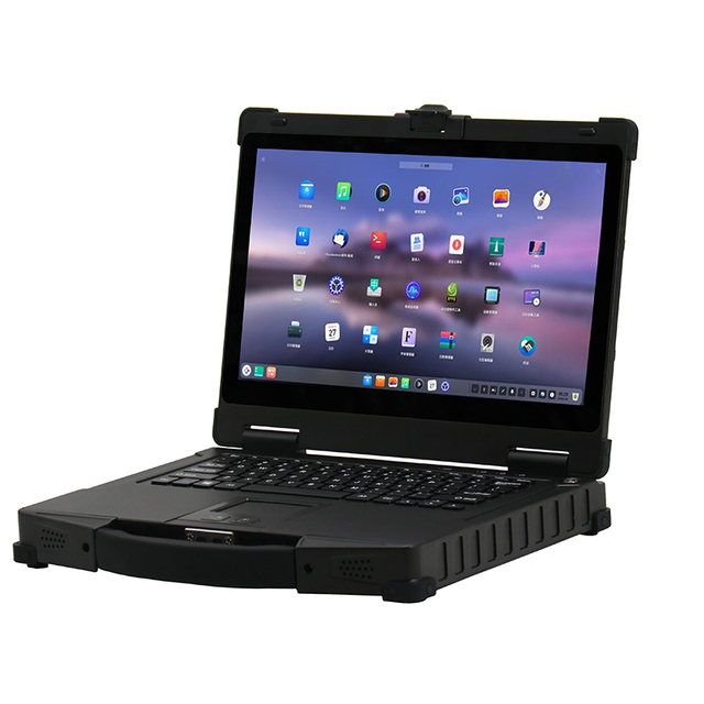14inch IP65 Portable Rugged Embedded Laptop with 1TB 16GB SSD Stock