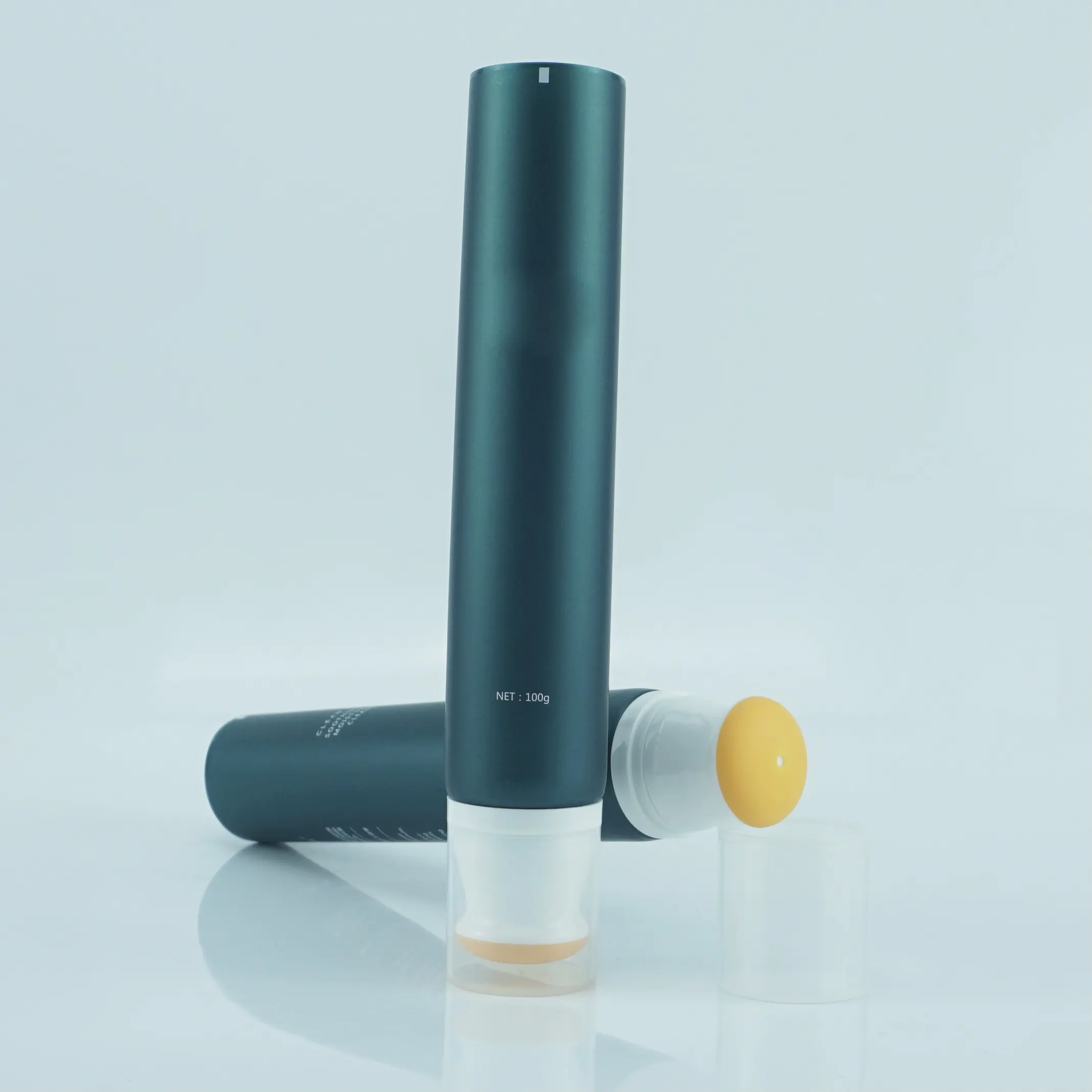 Tubi in Gel bottiglia in schiuma lavaggio viso in Silicone tubo in plastica di silice con pennello