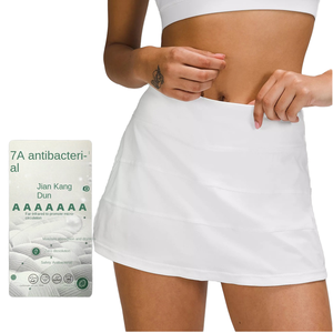 Falda de verano para mujer, ajustada, para tenis de Golf, transpirable, para deportes al aire libre, con Logo en la cintura, personalizada, antienvejecimiento, diseño desnudo, transpirable - Product Image 1
