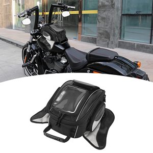 Bolsa de depósito para motocicleta, bolsa de herramientas para depósito magnético Universal para motocicleta, alforja de combustible con correa, alforja impermeable para motocicleta - Product Image 6