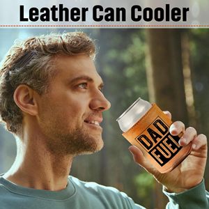Funda Enfriadora de Cuero para Latas de 12oz, Enfriadores de Latas de Refresco, Regalos para Papá, Regalos para Hombres, Regalos de Cumpleaños para Hombres, Regalos de Cumpleaños para Papá - Product Image 5